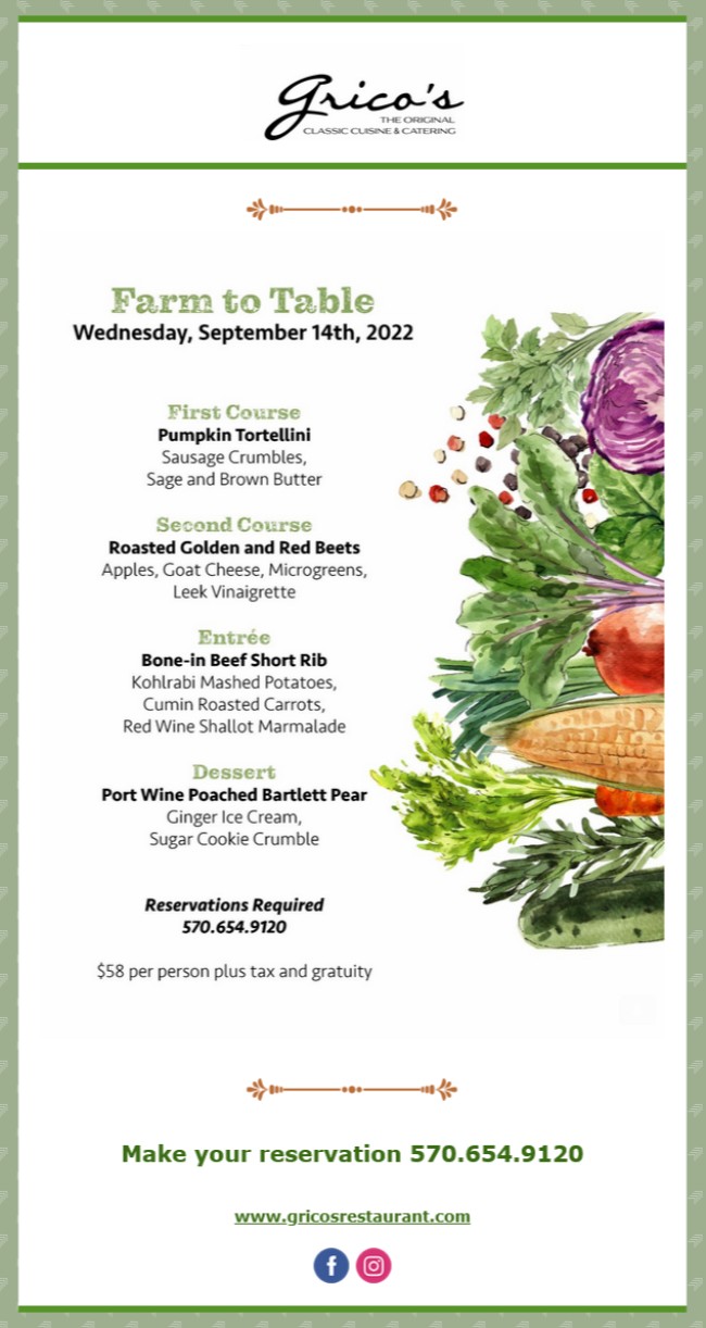 Farm To Table